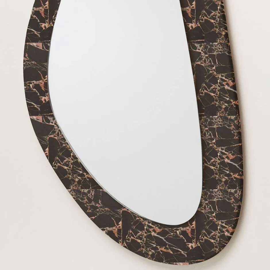 Moderner Glasspiegel mit Steinrahmen - Cibiao^Wohnen Best