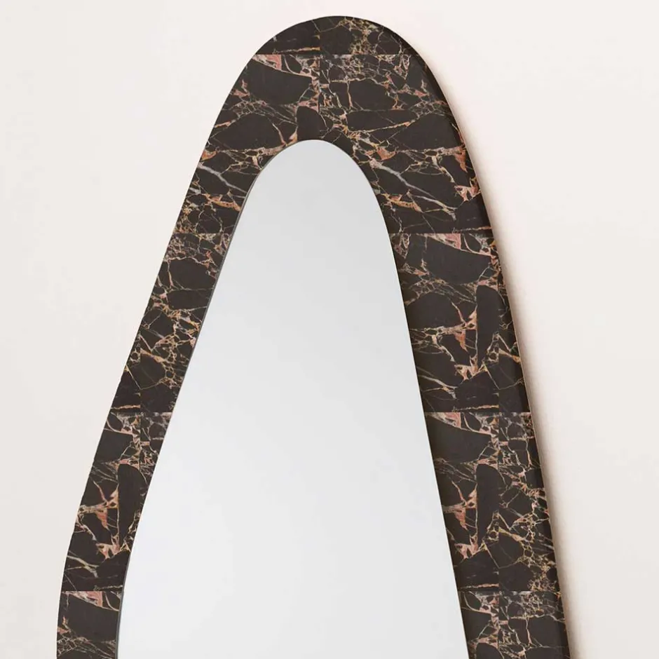 Moderner Glasspiegel mit Steinrahmen - Cibiao^Wohnen Best