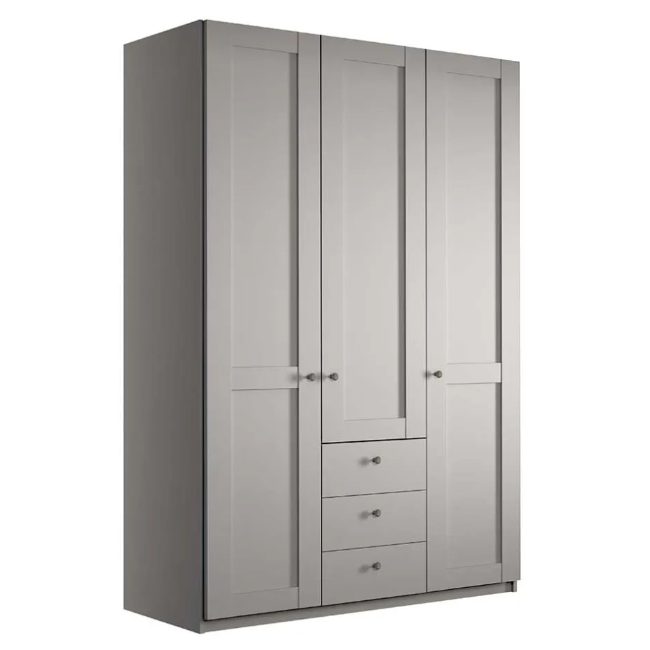 Moderner Kleiderschrank in Hellgrau - Ridonna^Wohnen Hot