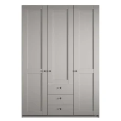 Moderner Kleiderschrank in Hellgrau - Ridonna^Wohnen Hot