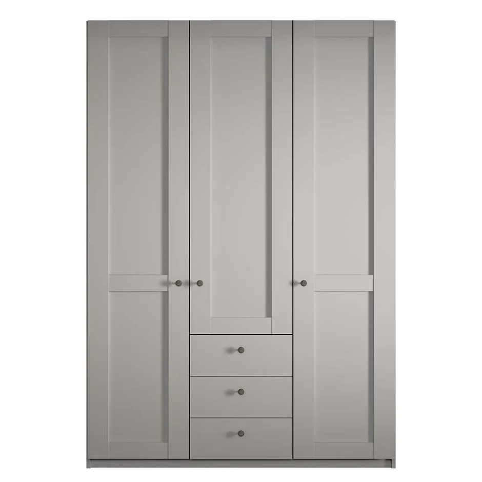 Moderner Kleiderschrank in Hellgrau - Ridonna^Wohnen Hot