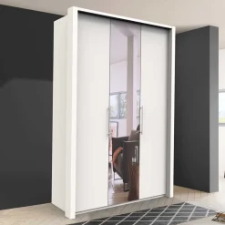 Wohnen Moderner Kleiderschrank mit Spiegel - Donpiave
