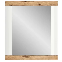 Wohnen Moderner Spiegel in Weiß & Wildeiche - Hihat