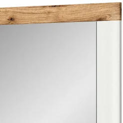 Wohnen Moderner Spiegel in Weiß & Wildeiche - Hihat