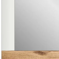 Wohnen Moderner Spiegel in Weiß & Wildeiche - Hihat