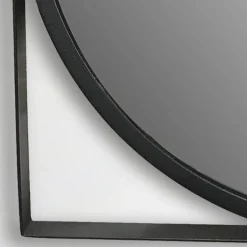 Wohnen Moderner Spiegel mit Metallrahmen - Champagne