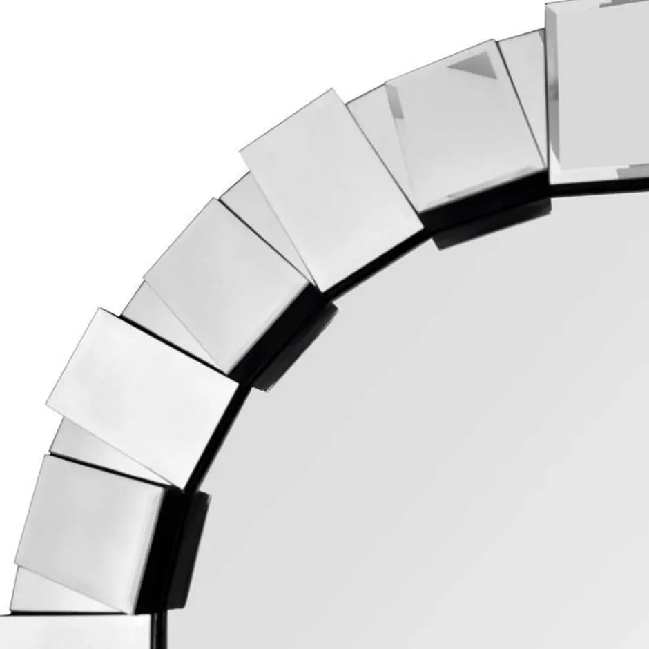 Wohnen Moderner Spiegel mit Spiegelglas-Rahmen - Hector