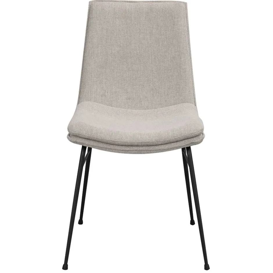 Moderner Stoffstuhl in Grau - Sanctarin (2er Set)^Wohnen Discount