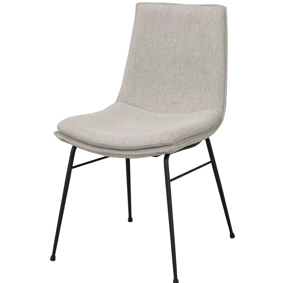 Moderner Stoffstuhl in Grau - Sanctarin (2er Set)^Wohnen Discount