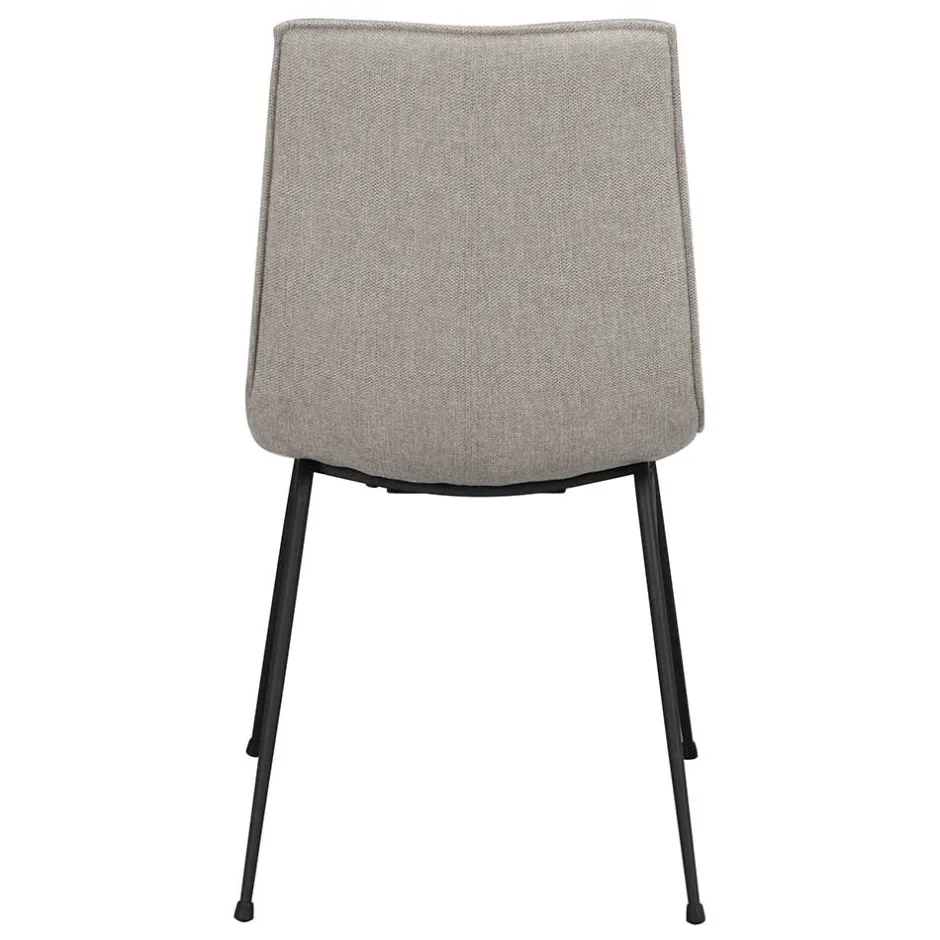 Moderner Stoffstuhl in Grau - Sanctarin (2er Set)^Wohnen Discount