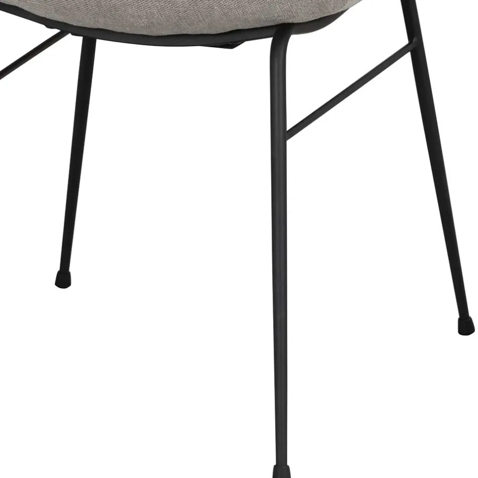 Moderner Stoffstuhl in Grau - Sanctarin (2er Set)^Wohnen Discount