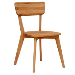 Wohnen Moderner Stuhl aus Kernbuche Massivholz - Brossan