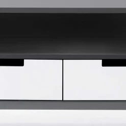 Wohnen Moderner TV Unterschrank in Weiß & Grau - Vadids