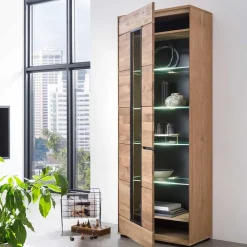 Moderner Vitrinenschrank 70x196x40 cm - Sennya^Wohnen Sale