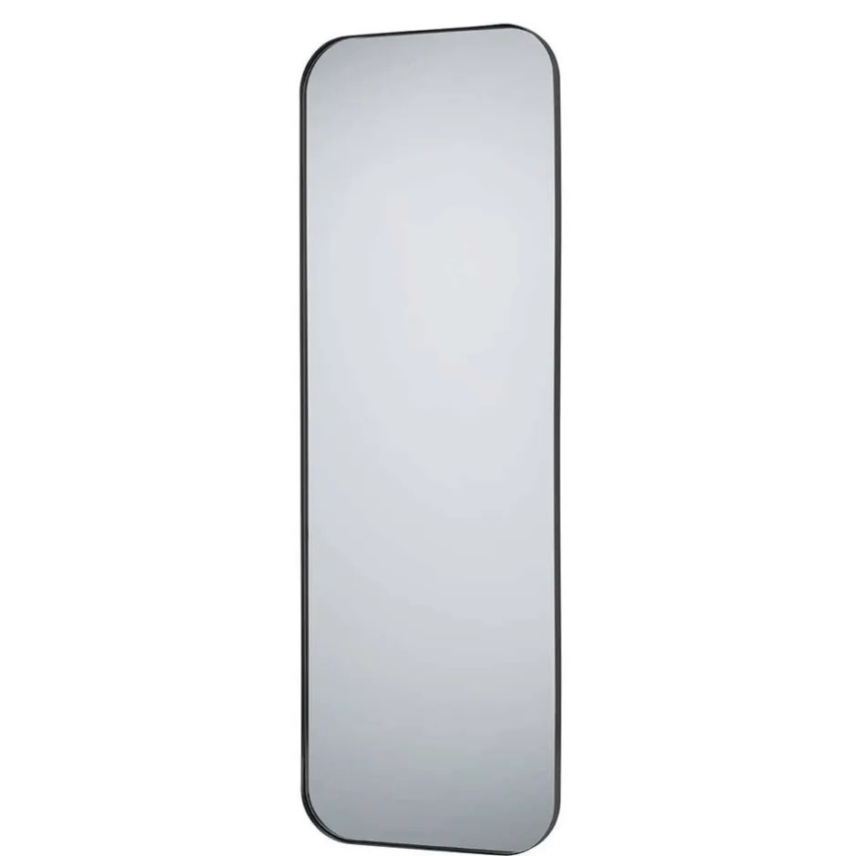 Wohnen Moderner Wandspiegel 50x150 cm in Schwarz - Katralan