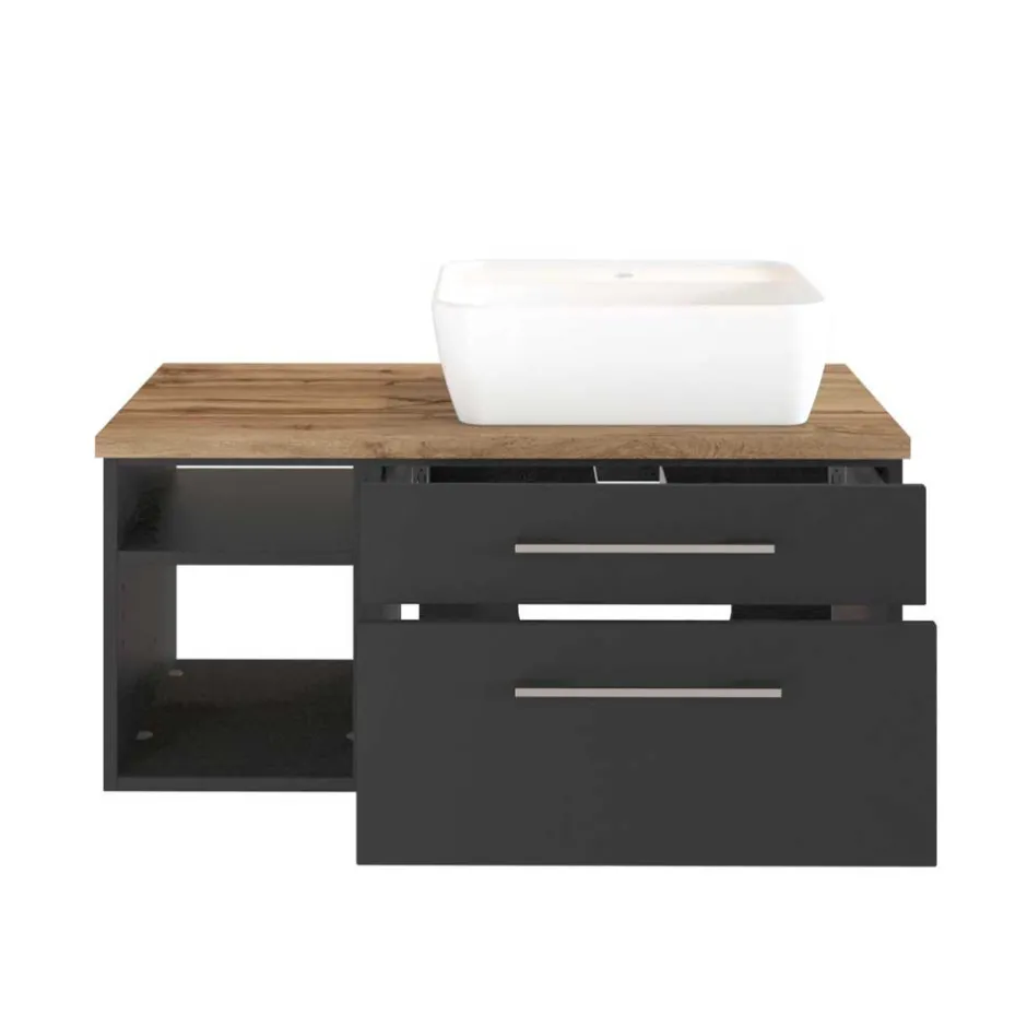 Moderner Wand-Waschplatz fürs Bad - Estregos^Wohnen Outlet