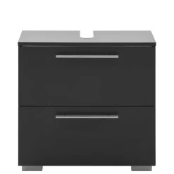 Moderner Waschbecken Unterschran in Anthrazit - Cosminaro^Wohnen Online