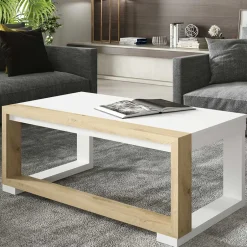 Wohnen Moderner Wohnzimmertisch höhenverstellbar - Zajan