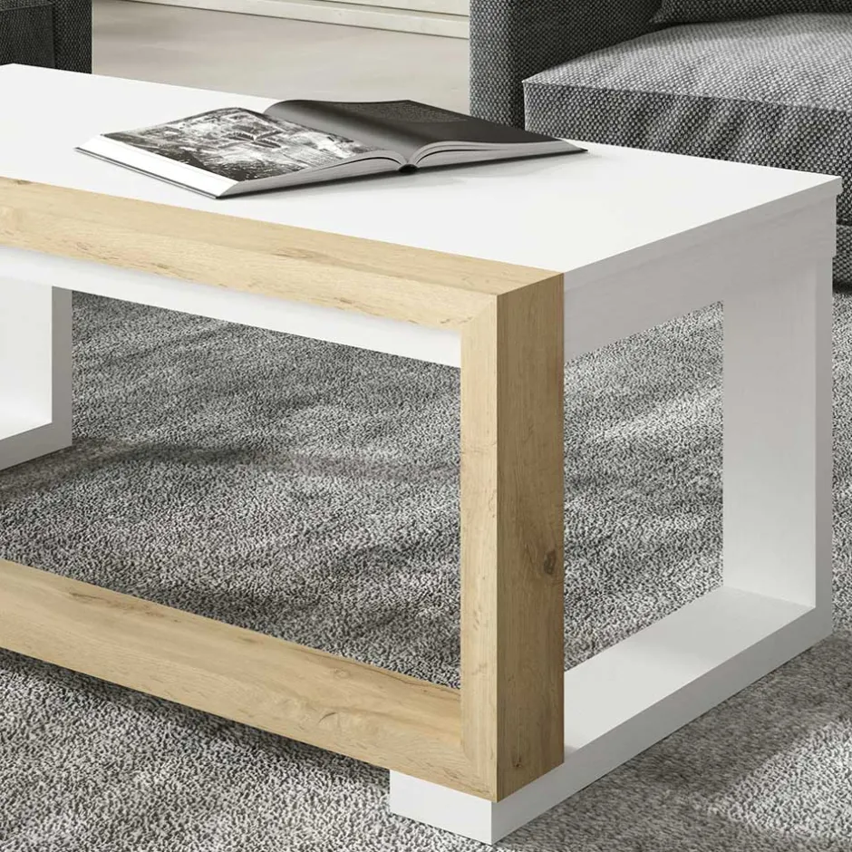 Wohnen Moderner Wohnzimmertisch höhenverstellbar - Zajan