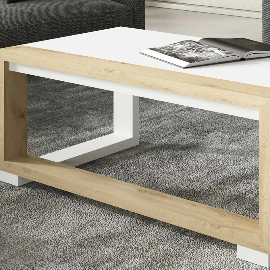 Wohnen Moderner Wohnzimmertisch höhenverstellbar - Zajan