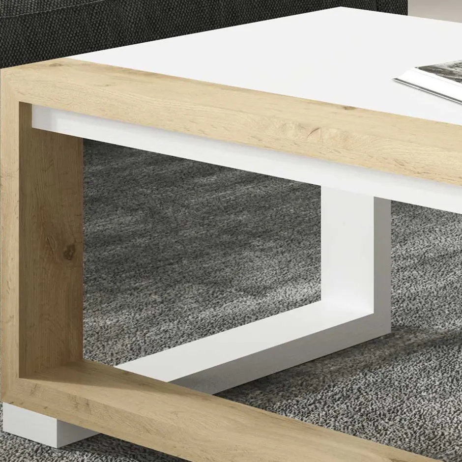 Wohnen Moderner Wohnzimmertisch höhenverstellbar - Zajan