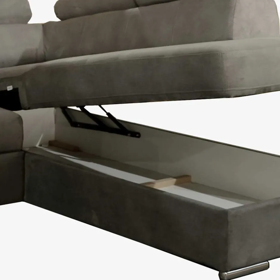 Modernes Ecksofa mit Schlaffunktion und Bettkasten - Janilea^Wohnen Online