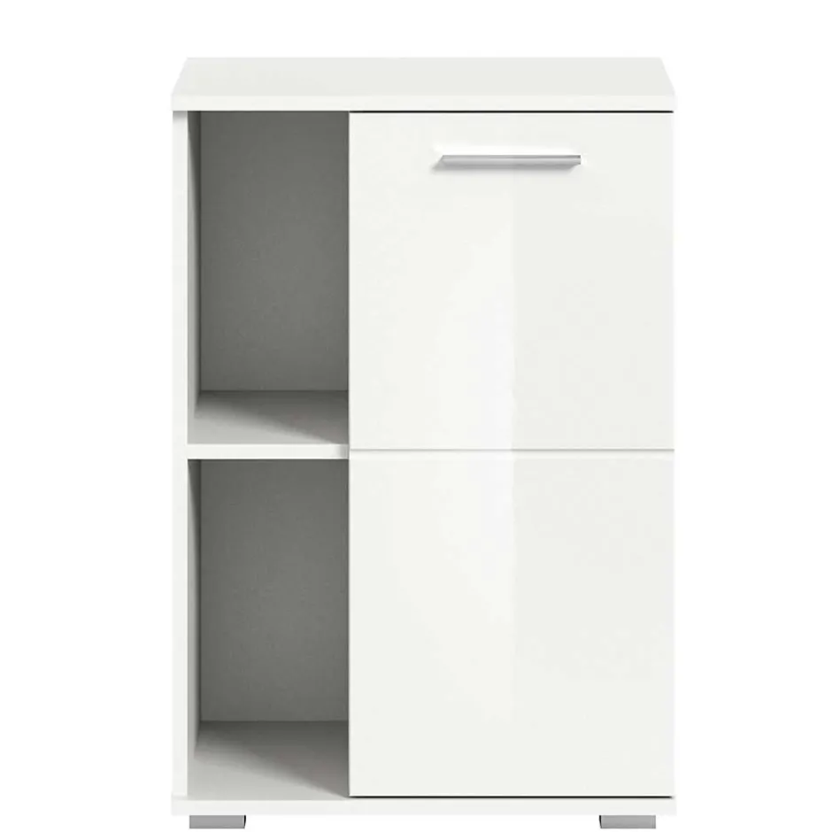 Wohnen Modernes Garderobenmöbel in Weiß - Rugova (zweiteilig)