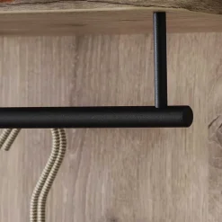 Modernes Garderobenpaneel mit Hutboden & Stange - Baiamare^Wohnen