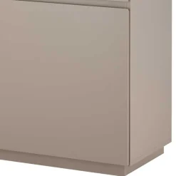 Wohnen Modernes Highboard in Taupe & Akazie - Anja