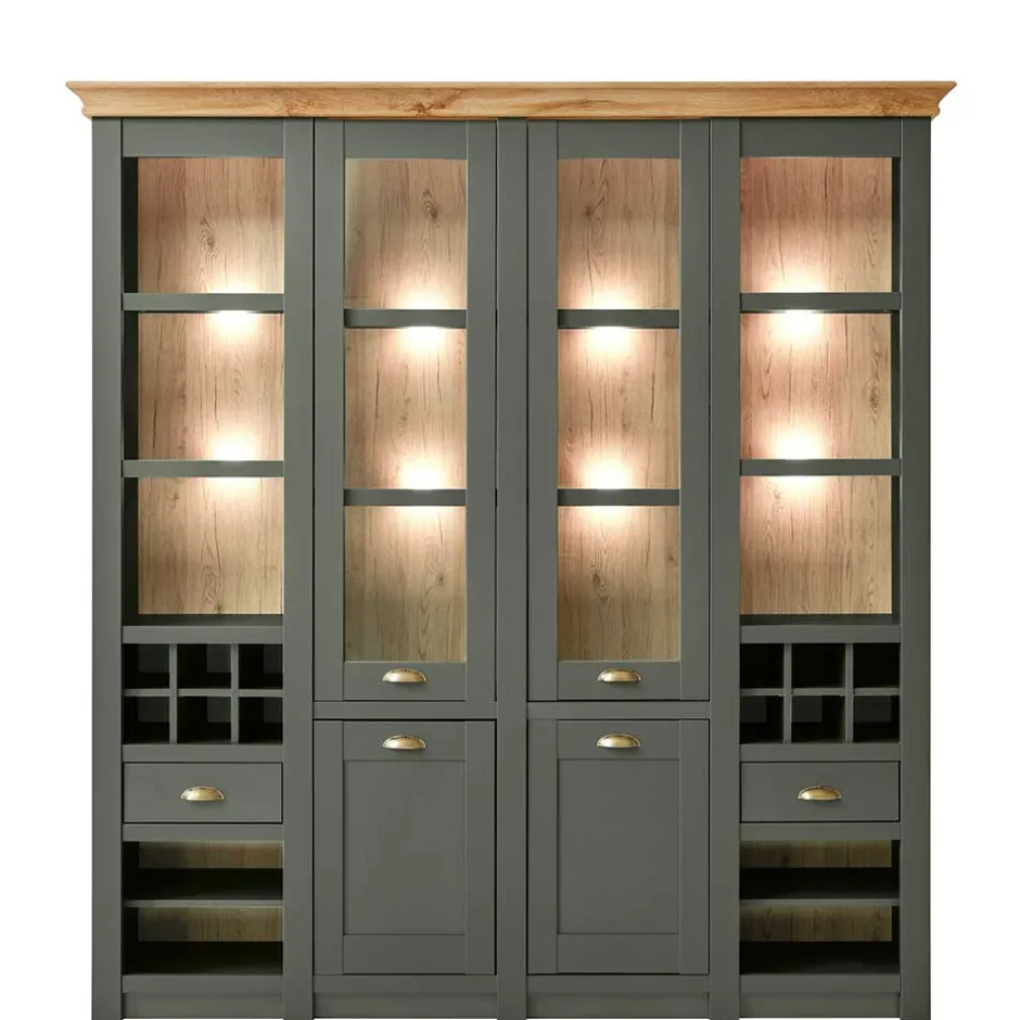 Modernes Landhaus Buffet in Graugrün - Eylan^Wohnen Sale