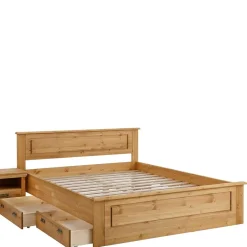 Modernes Landhausbett aus Kiefer - Inhusa^Wohnen Sale