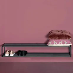 Modernes Schuhregal mit zwei Ablagen - Acke^Wohnen Discount