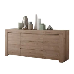 Wohnen Modernes Sideboard in Holznachbildung Eiche - Karika I