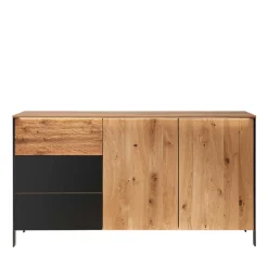 Modernes Sideboard in Wildeiche und Anthrazit - Claas^Wohnen New