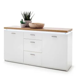 Wohnen Modernes Sideboard mit LED Beleuchtung - Nusenia