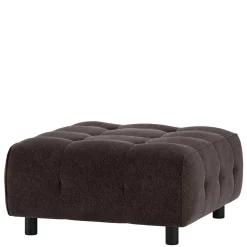 Wohnen Modul Sofahocker in Graubraun meliert - Shinin