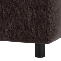 Wohnen Modul Sofahocker in Graubraun meliert - Shinin