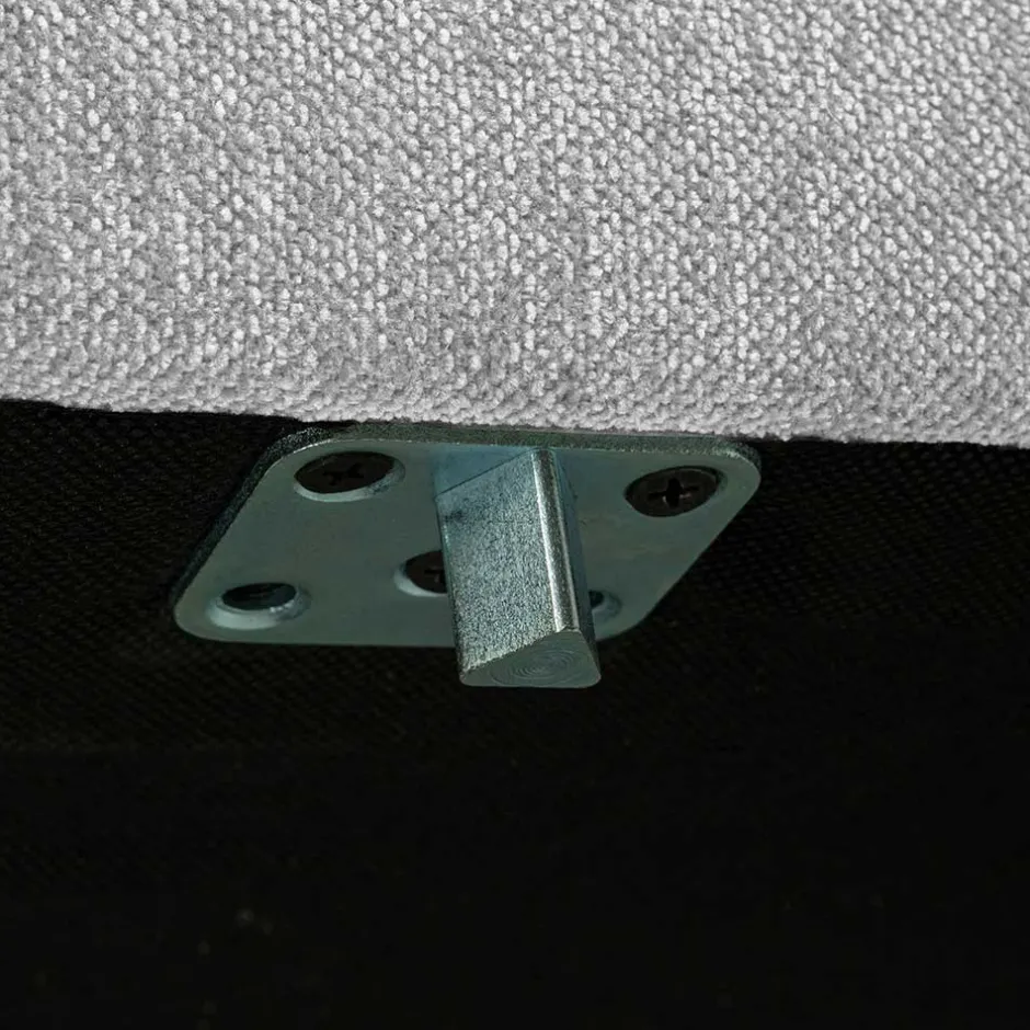 Wohnen Modulares Sofa Eckelement in Hellgrau - Horedion