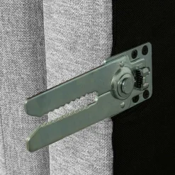 Wohnen Modulares Sofa Eckelement in Hellgrau - Horedion