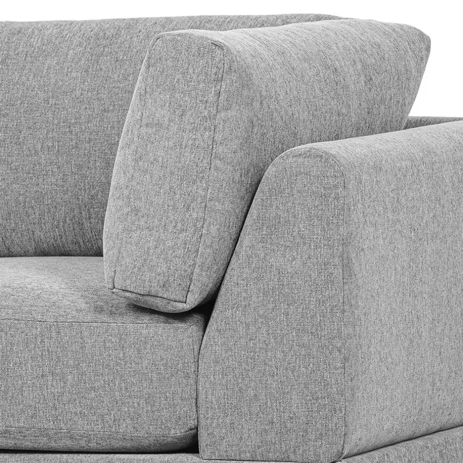 Wohnen Modulares Sofa Eckelement in Hellgrau - Horedion