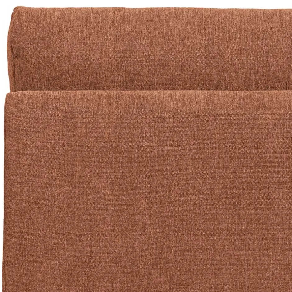 Wohnen Modulsofa Element in Rost Braun Chenille - Brixx