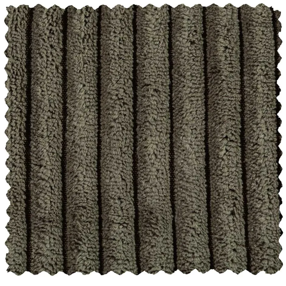 Wohnen Modulsofa Hocker in Blassgrün Cord - Praggio