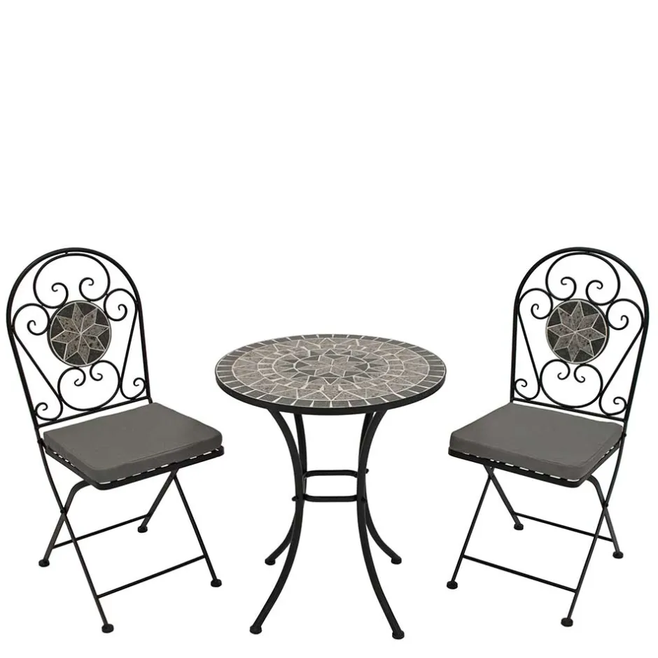 Wohnen Mosaik Tischgruppe rund - Tasmania