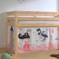 Märchen Hochbett aus Kiefernholz - Stipendia^Wohnen Best