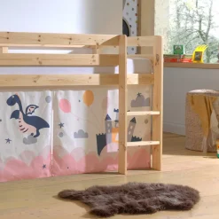 Märchen Hochbett aus Kiefernholz - Stipendia^Wohnen Best