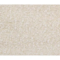 Wohnen Muschel Designsessel in Creme Boucle - Ucera