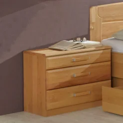 Nachtkommode Bordeaux aus Erle (2er Set)^Wohnen Best