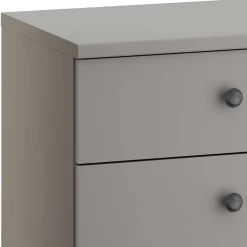 Nachtkommode in Hellgrau - Ridonna^Wohnen Discount