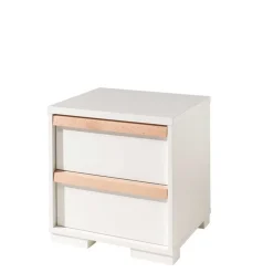 Nachtkommode in Weiß & Buche - Eldrus^Wohnen Sale