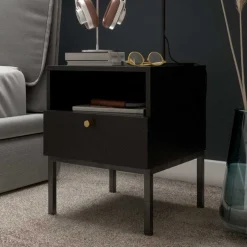 Nachtkommode mit Fach und Schublade - Groot^Wohnen Online